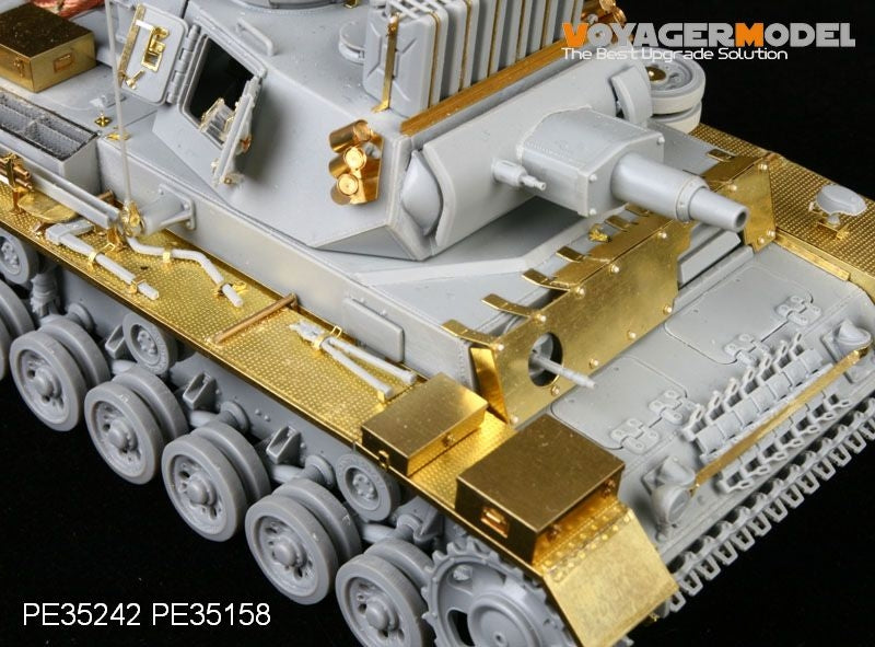 Voyager Model PE35242 WWII German Pz.Kpfw.III Ausf.N sPz.Abt 501 Afrika For DRAGON 6431 1/35 – imagen 6