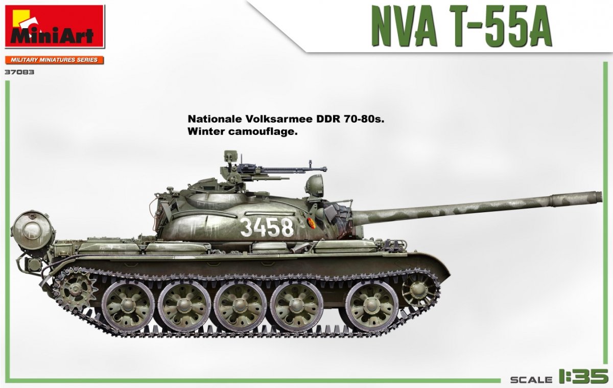 MiniArt 37083 NVA T-55A 1/35 – zdjęcie 7