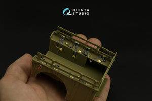 Quinta Studio QD35051 Gama Goat family 3D-Printed &amp;amp; colored Interior on decal paper (Tamiya) 1/35 – image 11