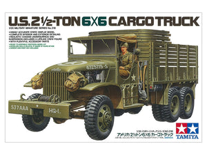 Tamiya 35218 U.S. 2 -Ton 6x6 Cargo Truck 1/35 – immagine 2