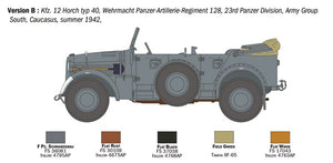 Italeri 6597 Horch 901 Typ 40 Kfz.12 1/35 – imagen 5
