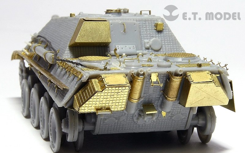E.T. Model E72-011 WWII German Jagdpanther Early Production For DRAGON Kit 1/72 – imagen 2