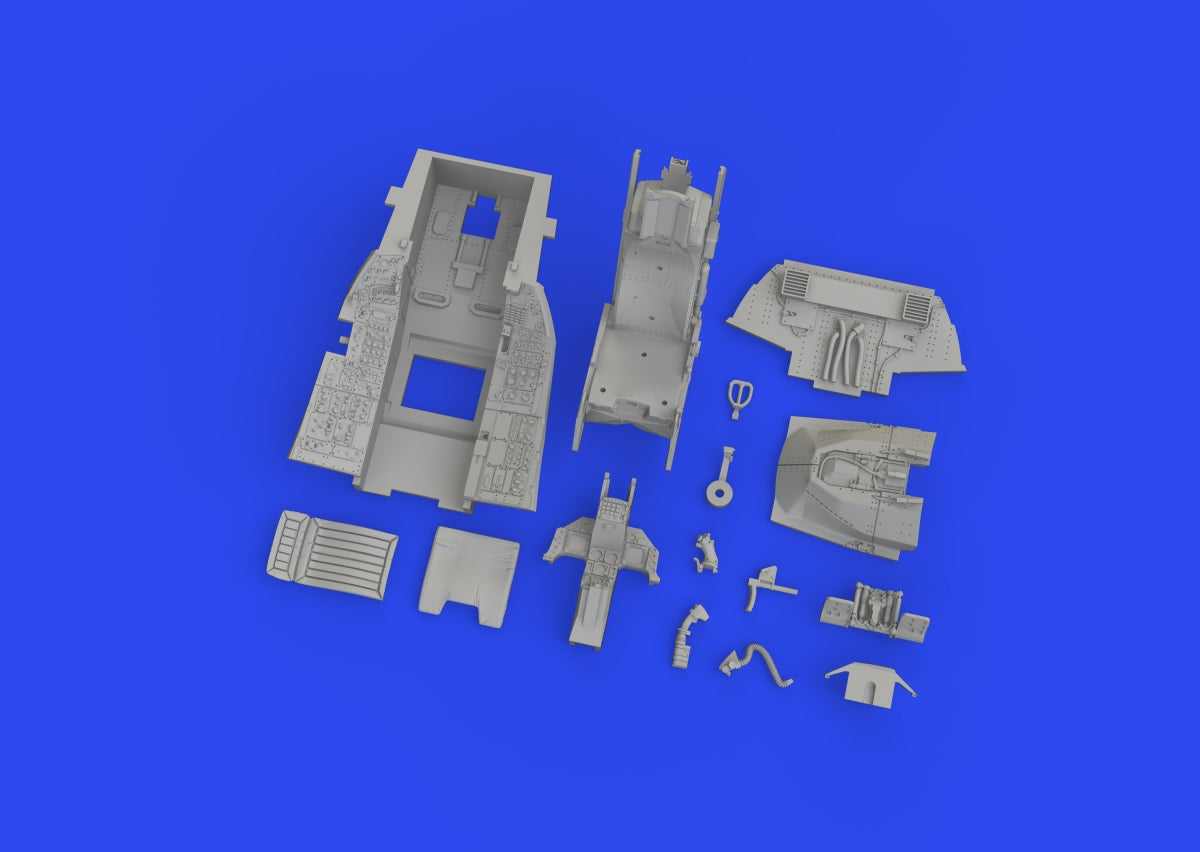 Eduard 648973 F-16C Block 52 from 1997 cockpit PRINT KINETIC MODEL 1/48 – imagen 5