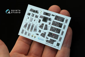Quinta Studio QD48074 F-14D 3D-Printed &amp;amp; coloured Interior on decal paper (for AMK kit) 1/48 – Bild 3