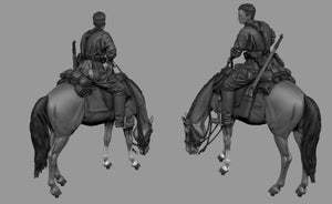 Panzer Art FI35-224 German mounted officer 8-th Waffen-SS Division Florian Geyer 1/35 – zdjęcie 2