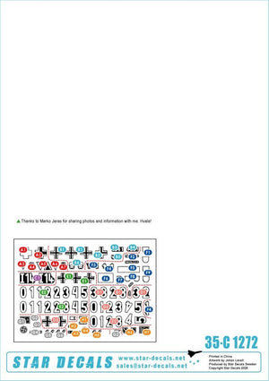 Star Decals 35-C1272 Balkan WW2 # 3 1/35 – imagen 3