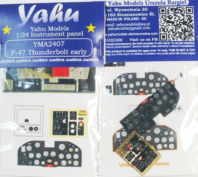 Yahu YMA2407 P-47 early Kinetic 1/24