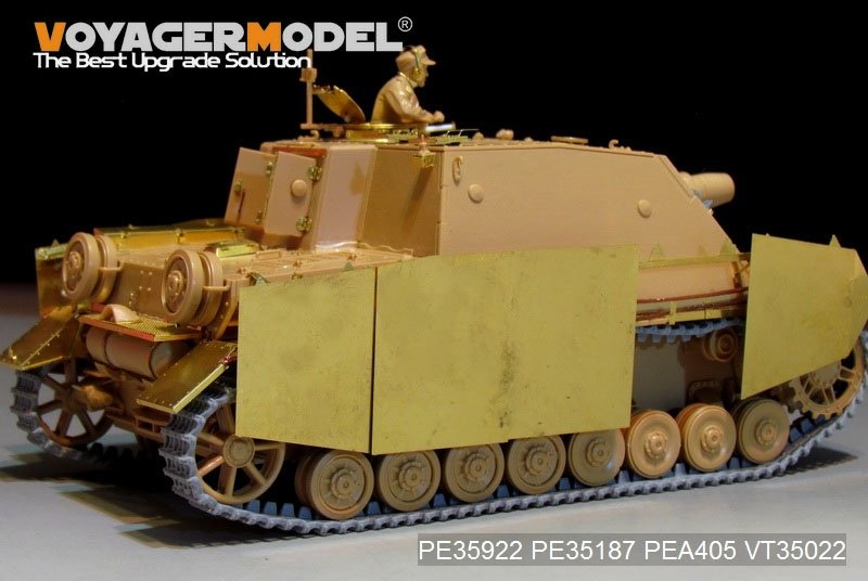 Maquette Voyager PE35922 Sturmpanzer IV Brummbar allemand de la Seconde Guerre mondiale, version de base, pour Tamiya 35353, échelle 1/35  – image 13