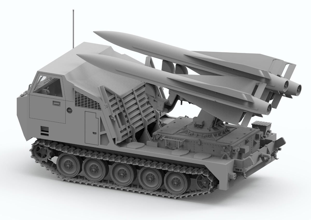 Fore Art R5902 US M727 MIM-23 Tracked Guided Missile Carrier 1/35 – image 4