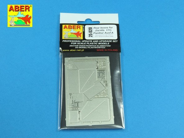 Aber 25020 Rear boxes for (Sd.Kfz. 171) Panther Ausf.A 1/25 – imagen 7