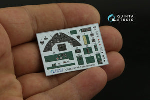 Quinta Studio QD48319 F4F-3 late 3D-Printed &amp;amp; coloured Interior on decal paper (Eduard) 1/48 – immagine 4