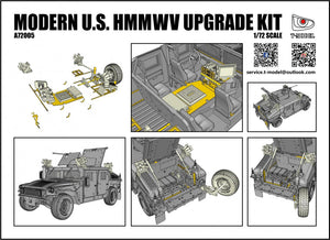 T-Model A72005 Modern US HMMWV Upgrade Set 1/72 – imagen 2