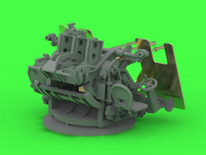 Master SM-200-014 IJN Type 96 25mm - POTRÓJNA podstawa - późna z celownikiem mechanicznym &amp;quot;Le Prieur&amp;quot; (4 szt.) 1/200 – image 9