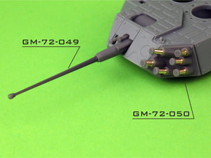 Master GM-72-049 KTO Rosomak - lufa działa 30mm ATK Mk 44 (Bushmaster II) wraz z żywicznym jarzmem (do modelu IBG) 1/72 – zdjęcie 8