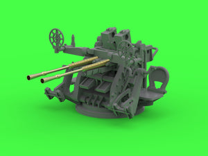 Master SM-200-011 IJN Type 96 25mm - PODWÓJNA podstawa - wczesna z celownikiem pierścieniowym (4 szt.) 1/200 – Bild 11