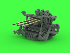 Master SM-350-125 IJN Type 96 25mm - POTRÓJNA podstawa - późna z celownikiem mechanicznym &amp;quot;Le Prieur&amp;quot; (6 szt.) 1/350 – image 12