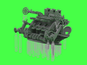 Master SM-200-013 IJN Type 96 25mm - POTRÓJNA podstawa - wczesna z celownikiem pierścieniowym (4 szt.) 1/200 – Bild 13