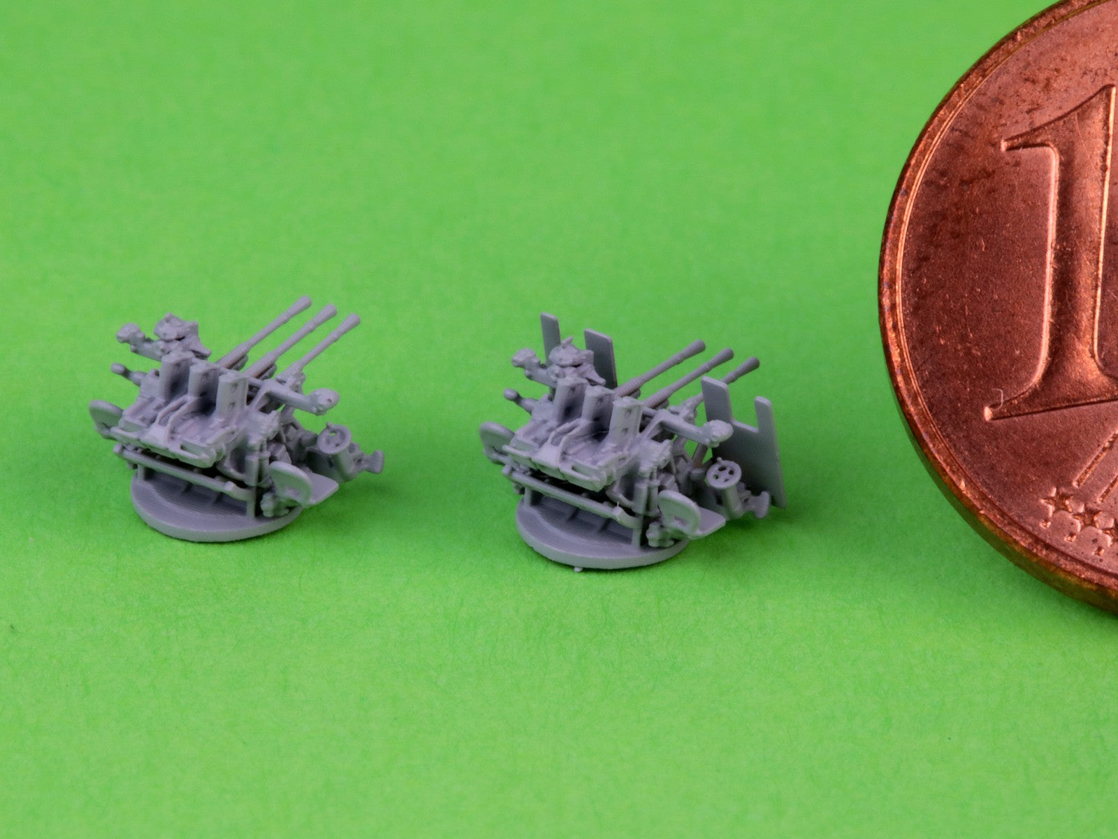 Master SM-350-125 IJN Type 96 25mm - POTRÓJNA podstawa - późna z celownikiem mechanicznym &amp;quot;Le Prieur&amp;quot; (6 szt.) 1/350 – image 10