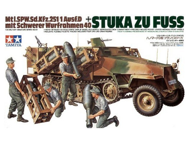 Tamiya 35151 Sd.Kfz. 251/1 Ausf. D "Stuka Zu Fuss" 1/35
