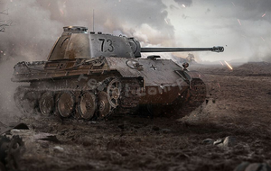 Revell 03509 Panther D &amp;quot;Easy Click&amp;quot; World of Tanks 1/72 – imagen 3