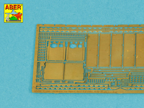 Aber 72A15 Fenders for Sd.Kfz.181, Pz.Kpfw. VI Ausf. E Tiger I 1/72 – immagine 3
