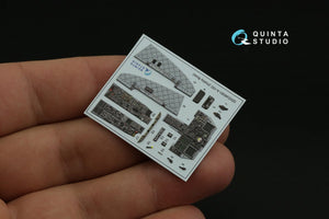 Quinta Studio QDS-48361 A-10C 3D-Printed &amp;amp; coloured Interior on decal paper (Hobby Boss) (Small version) 1/48 – imagen 5