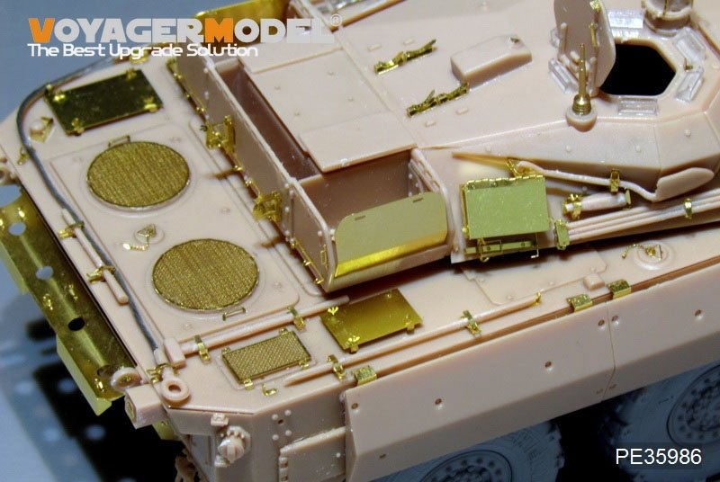 Voyager Model PE35986 Modern French AMX-10RCR Tank Destroyer Basic For TigerModel 4602 1/35 – imagen 12