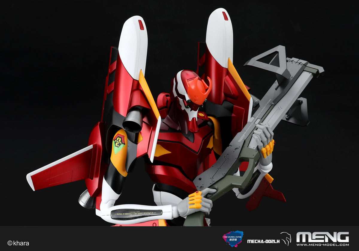 Meng MECHA-002LH Evangelion Production Model-02 Ver.1.5 (Radiant Red Pre-Colored Edition) – image 2