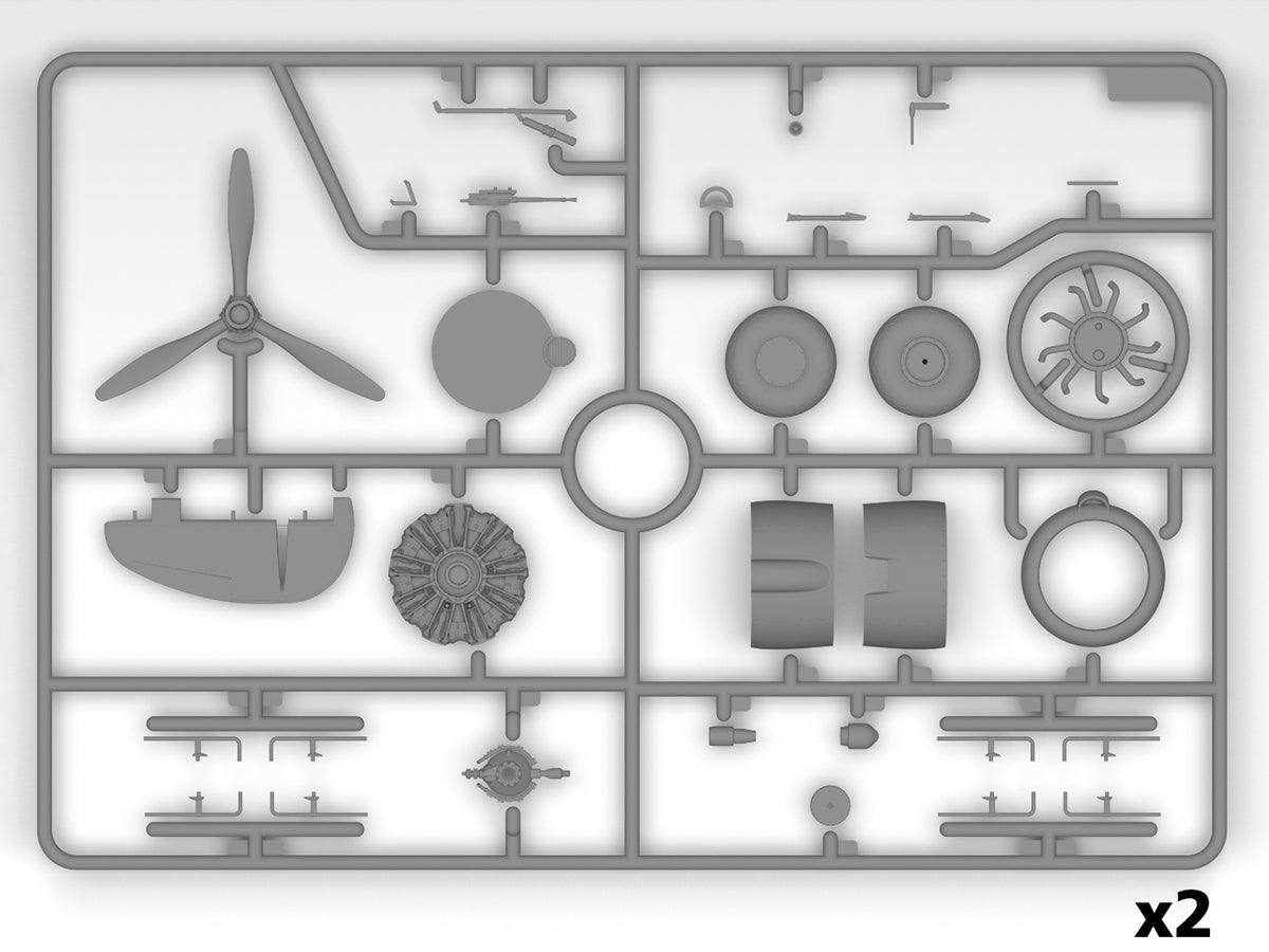ICM 48331 Lockheed Hudson Mk. III WWII British Reconnaissance Bomber 1/48 – immagine 8