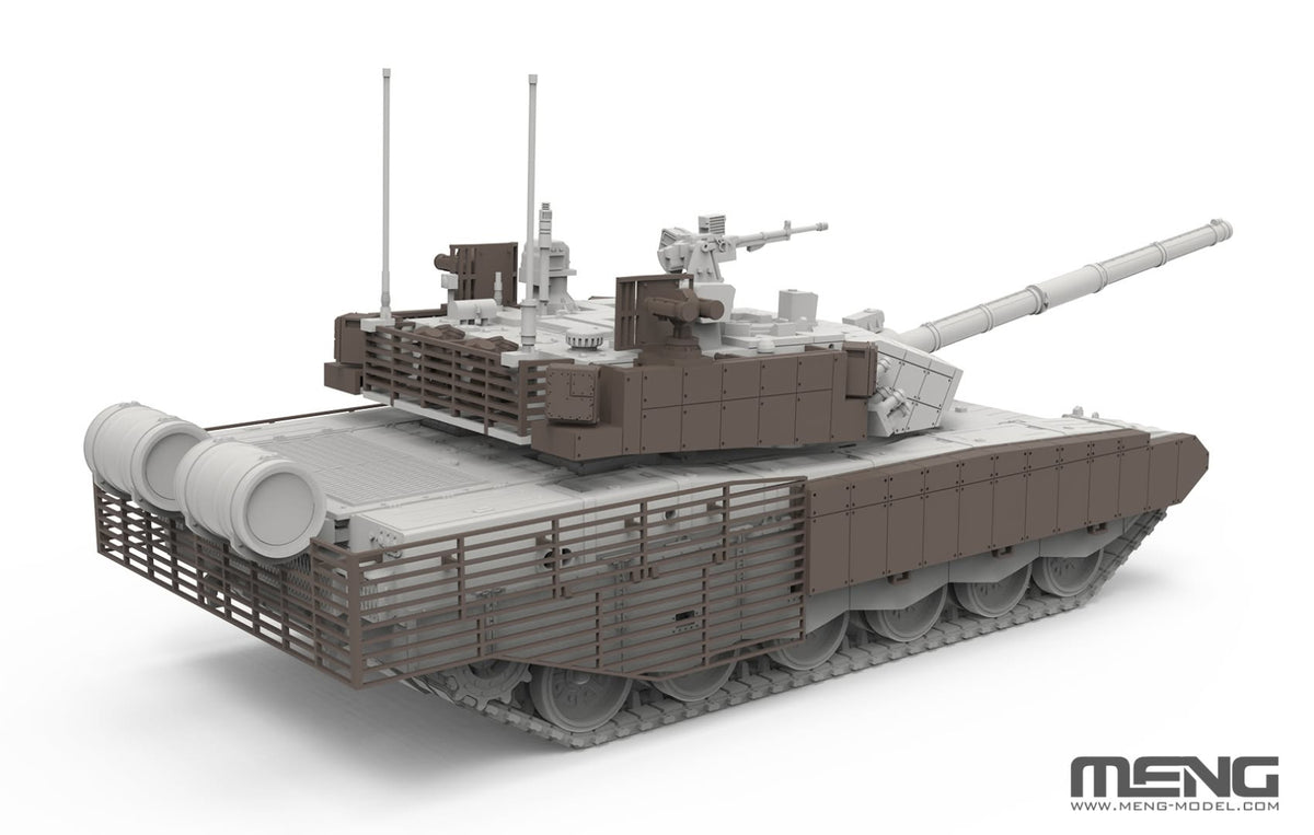 Meng 72-013S Chinese Main Battle Tank ZTZ99B w/ Add-on Armor &amp;amp; GL6 Active Protection System 1/72 – imagen 3