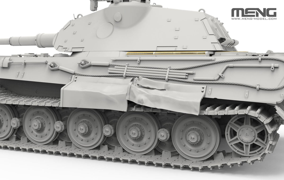 Meng ES-011 German Heavy Tank Sd.Kfz.182 King Tiger Operation Goodwood 1944 1-35 – Bild 3