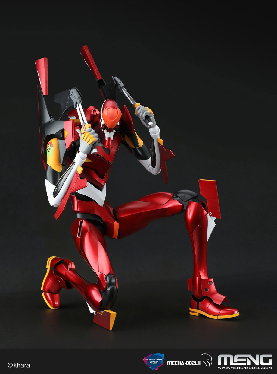 Meng MECHA-002LH Evangelion Production Model-02 Ver.1.5 (Radiant Red Pre-Colored Edition) – image 6