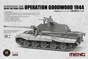 Meng ES-011 German Heavy Tank Sd.Kfz.182 King Tiger Operation Goodwood 1944 1-35 – Bild 11