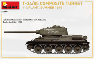 MiniArt 35306 T-34/85 COMPOSITE TURRET. 112 PLANT. SUMMER 1944 1/35 – zdjęcie 17
