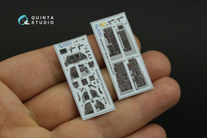 Quinta Studio QDS-48419 F-16D block 40 3D-Printed &amp;amp; coloured Interior on decal paper (Kinetic 2022 tool) (Small version) 1/48 – immagine 3