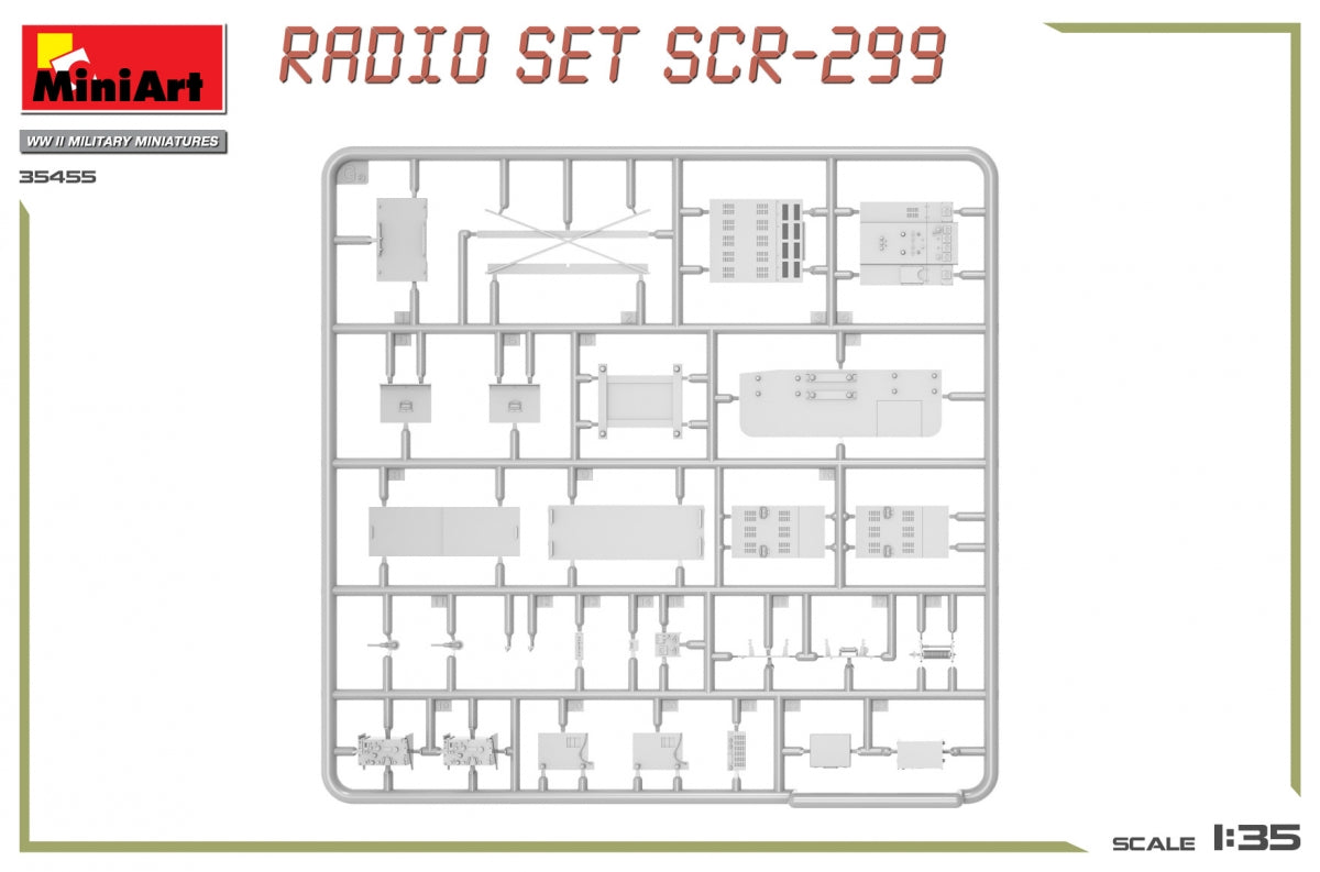 MiniArt 35455 U.S. RADIO SET SCR-299 1/35 – immagine 3