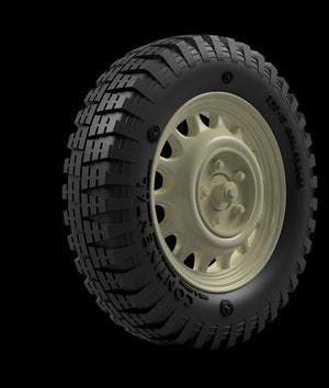 Panzer Art RE35-846 Schwimmwagen &amp;#39;Trippel&amp;#39; Road Wheels No.1 1/35