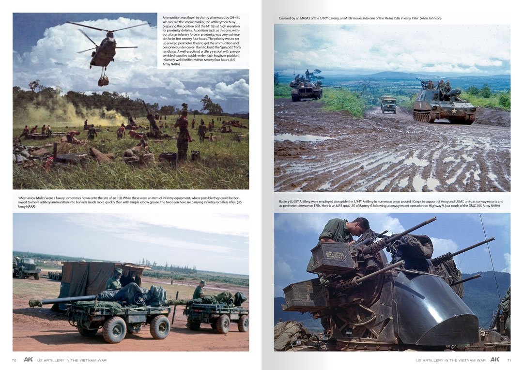 AK Interactive AK130007 AMERICAN ARTILLERY IN VIETNAM EN – imagen 9