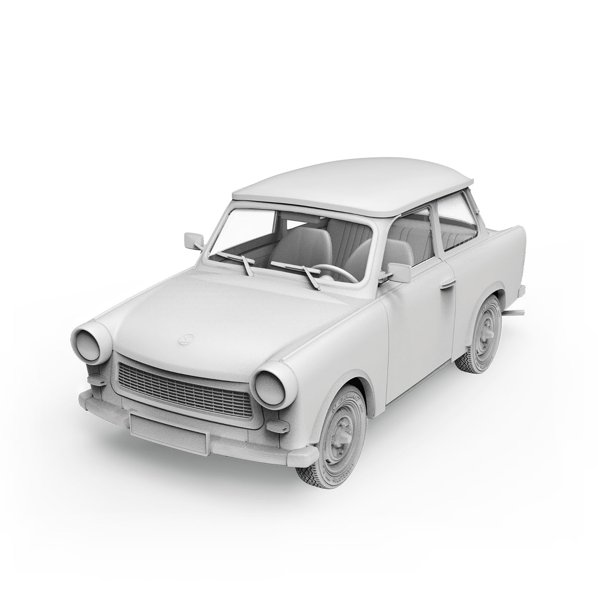 AK-Interactive 35034-A Trabi 601 Rallye with Rallye Driver Figure 1/35 – immagine 2