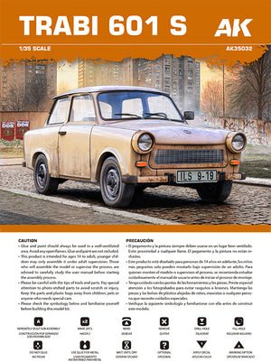 AK-Interactive 35032-A Trabi 601 S with Civilian Driver Figure 1/35 – Bild 4