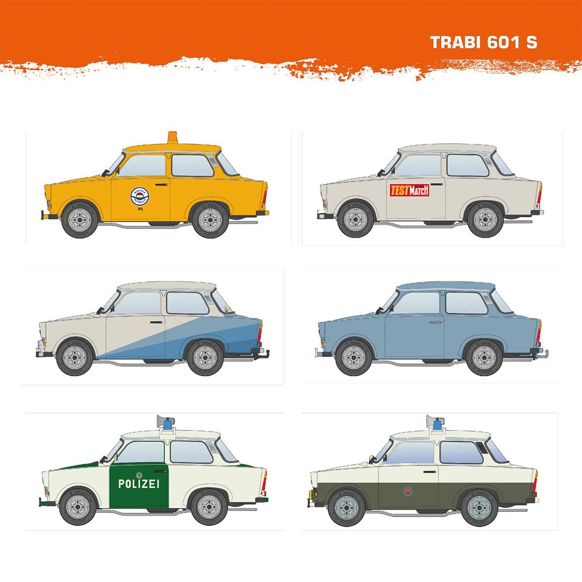 AK-Interactive 35032-A Trabi 601 S with Civilian Driver Figure 1/35 – Bild 5
