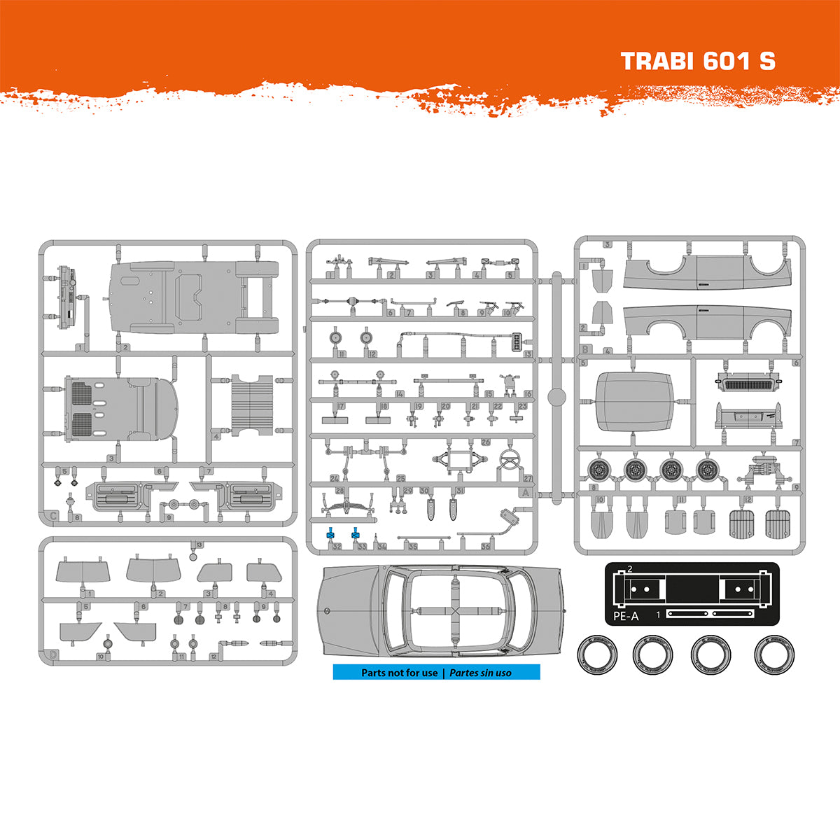 AK-Interactive 35032-A Trabi 601 S with Civilian Driver Figure 1/35 – Bild 6
