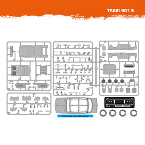 AK-Interactive 35032-A Trabi 601 S with Civilian Driver Figure 1/35 – Bild 6
