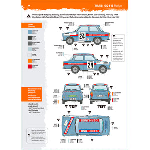 AK-Interactive 35034-A Trabi 601 Rallye with Rallye Driver Figure 1/35 – immagine 7