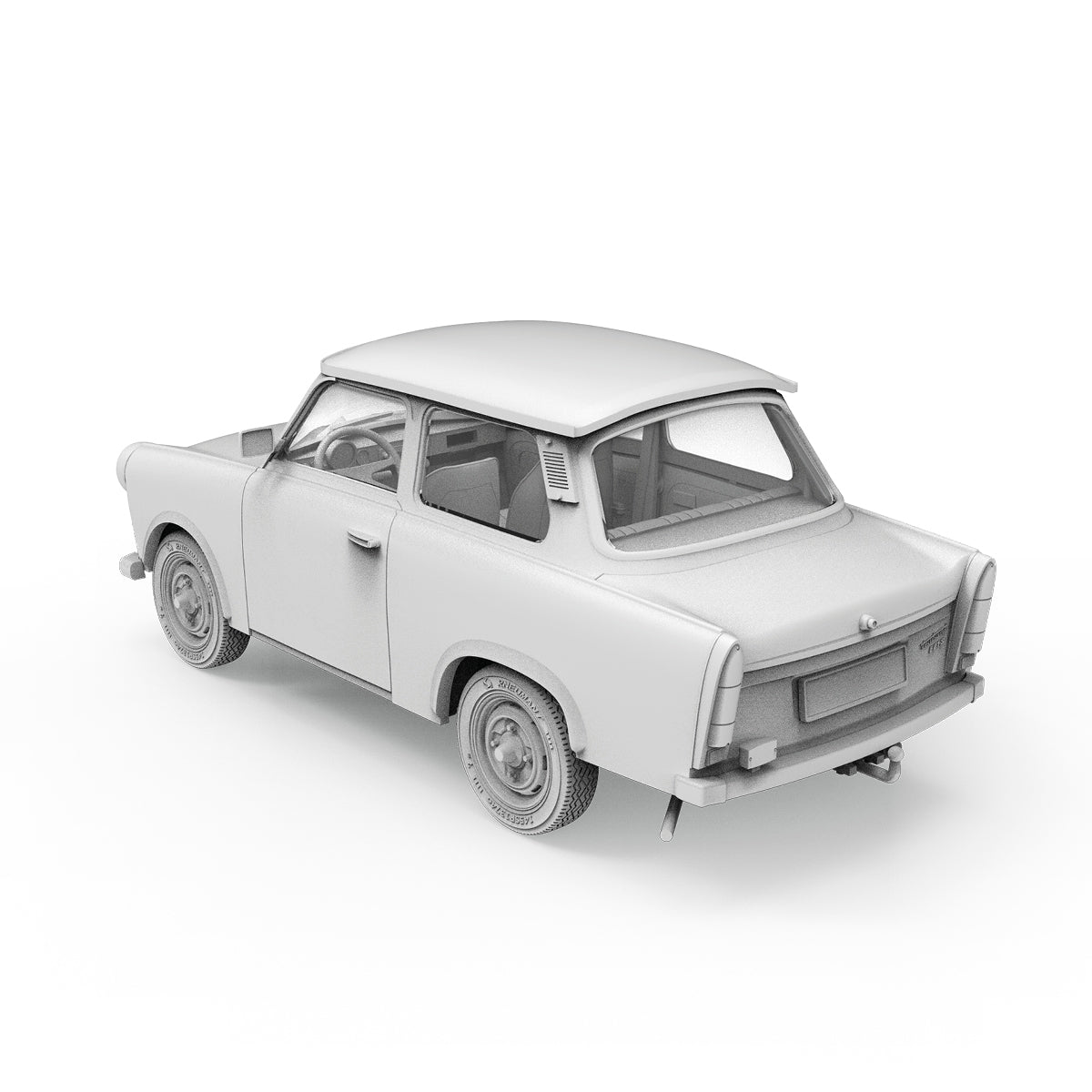 AK-Interactive 35034-A Trabi 601 Rallye with Rallye Driver Figure 1/35 – immagine 12