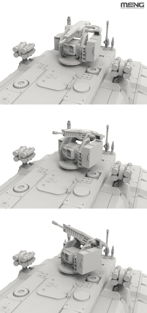 Meng 72-021 Chinese MBT ZTZ100 1/72 – Bild 6