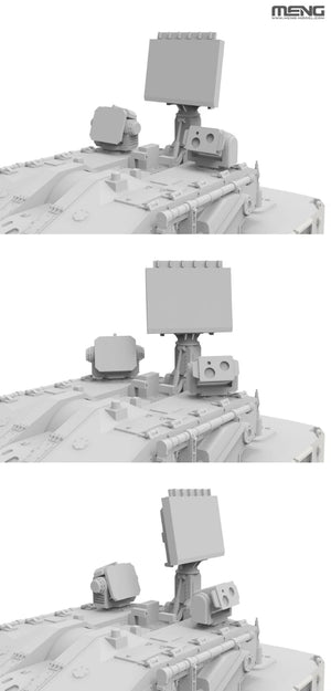Meng 72-018 Chinese PLB625 AA Gun &amp;amp; Missile Integrated Weapon System 1/72 – immagine 8