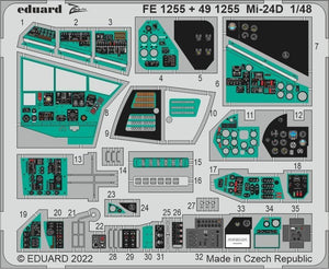 Eduard BIG49323 Mi-24D TRUMPETER 1/48 – zdjęcie 3