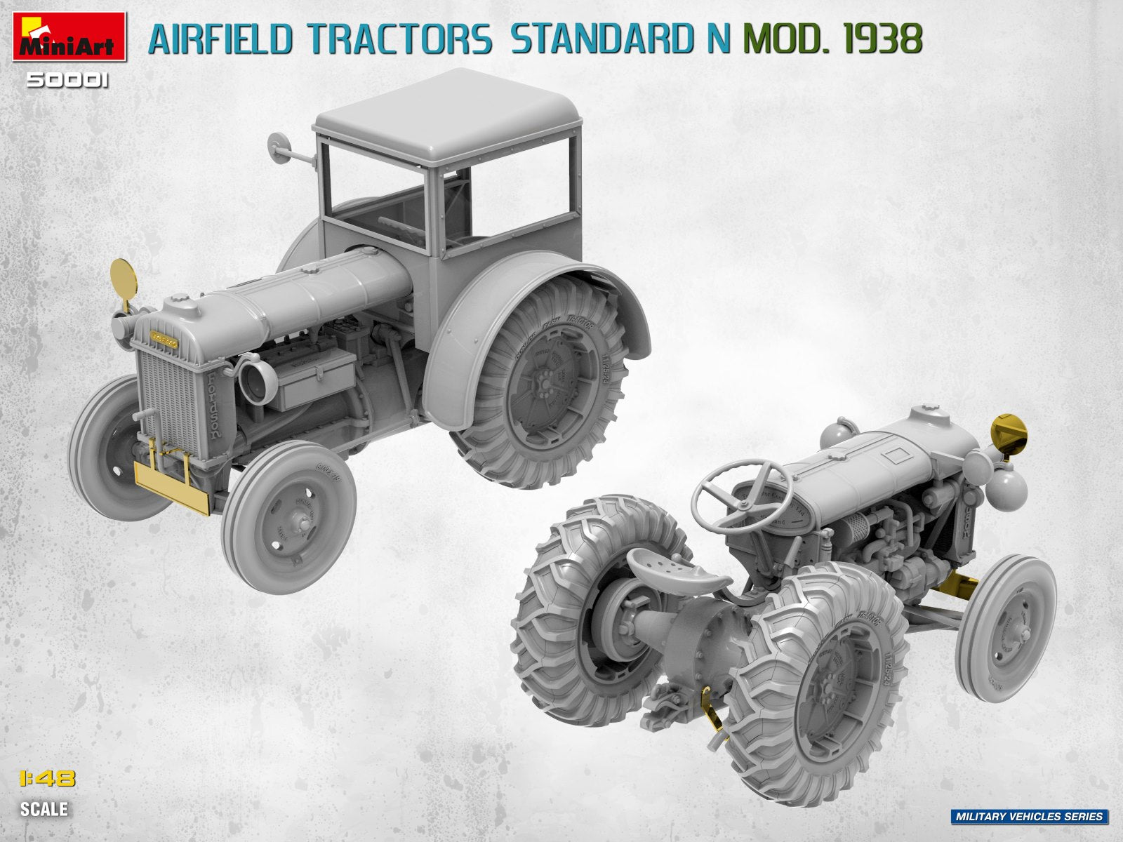 MiniArt 50001 Airfield Tractors Standard N Mod. 1938 1/48 – imagen 2