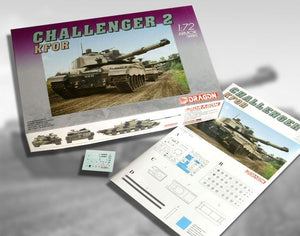 Dragon 7222 CHALLENGER II KFOR 1/72 – imagen 4